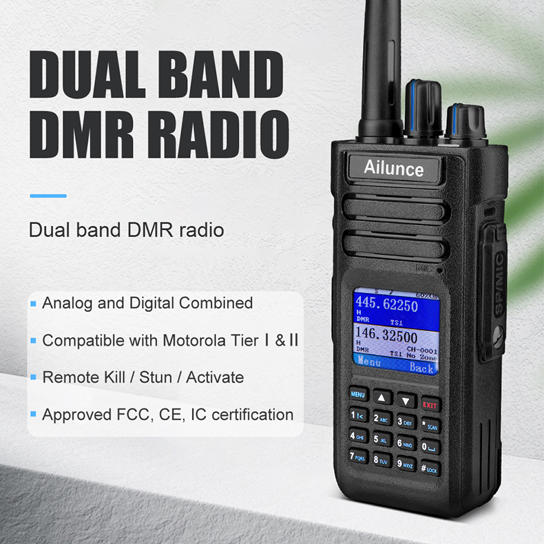 custom waterproof dual band radio